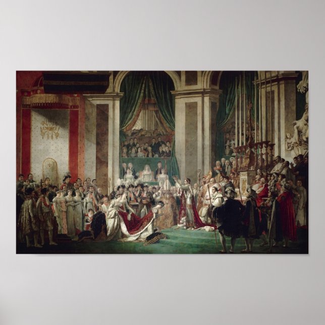 Affiche Le couronnement de Napoléon et de Joséphine (Devant)