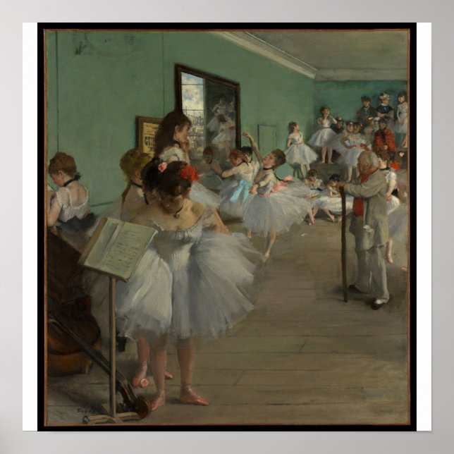 Affiche Le Cours de danse (Devant)