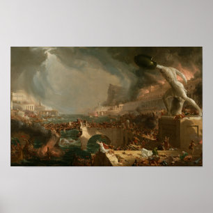 Affiche Le cours de l'Empire : la destruction