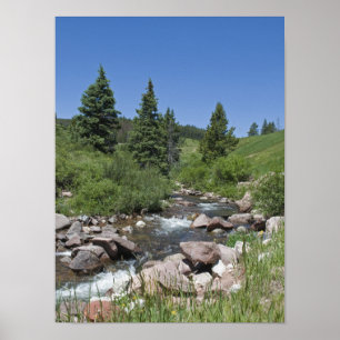 Affiche Le cours d'eau du Colorado