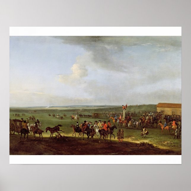 Affiche Le cours rond à Newmarket, Préparer pour le K (Devant)