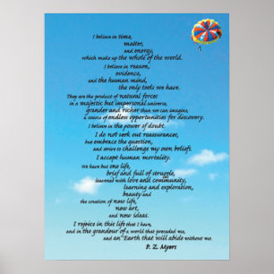 Affiche Le credo des athées