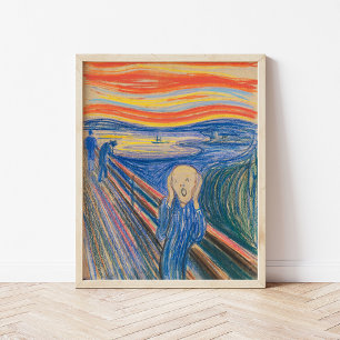 Affiche Le cri   Edvard Munch