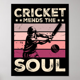 Affiche Le cricket répare l'âme 
