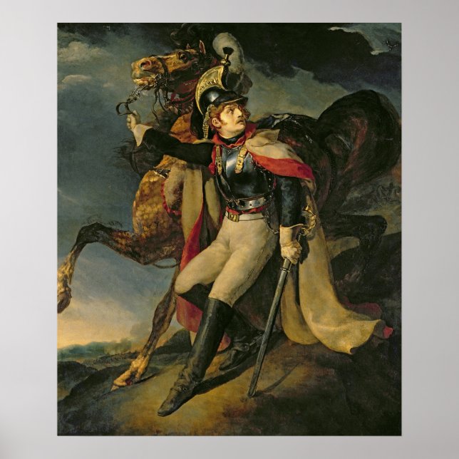 Affiche Le Cuirassier blessé, 1814 (Devant)