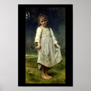 Affiche Le Curtsey 1898 William Bouguereau