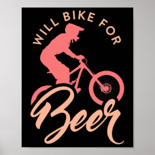 Affiche Le Cyclisme De Montagne Mtb Est Un Cyclisme En Cyc