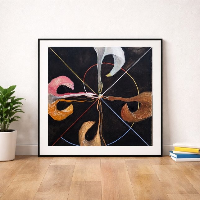 Affiche Le Cygne n° 7, Hilma af Klint (Créateur téléchargé)