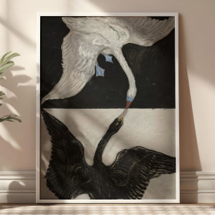 Affiche Le Cygne par Hilma Af Klint Art Vintage