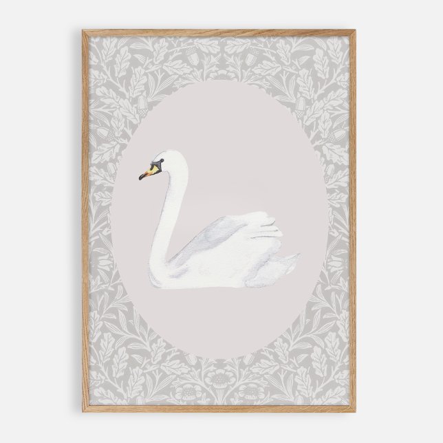 Affiche Le Cygne, pépinière vintage (Créateur téléchargé)