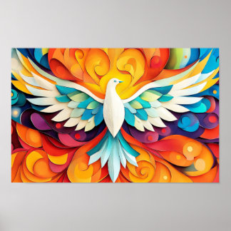 Affiche Le Décent de l'Esprit Saint