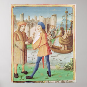 Affiche Le départ d'Aeneas
