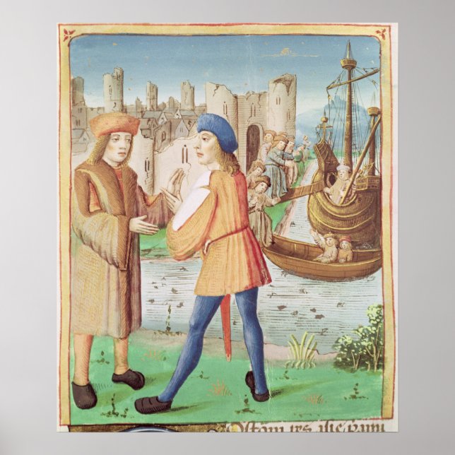 Affiche Le départ d'Aeneas (Devant)