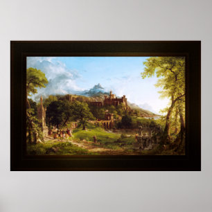 Affiche Le départ de Thomas Cole