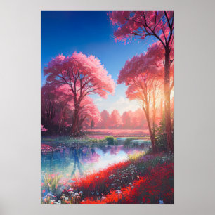 Affiche Le Dernier baiser de Sun sur l'Azure River