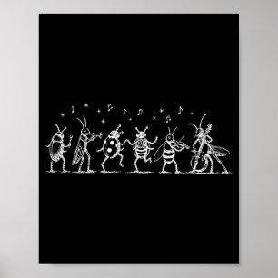 Affiche Le dernier des bogues humour musical insectes vint