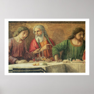Affiche Le dernier dîner, 1480 (fresque) (détail de 61997)