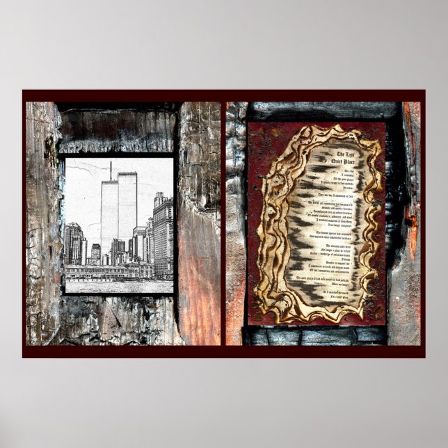 Affiche Le Dernier endroit calme et les tours jumelles (Devant)