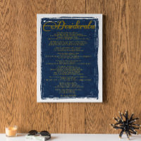 Le Desiderata "Choses désirées"