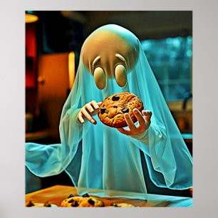Affiche Le désir du fantôme pour les cookies