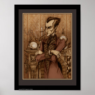 Affiche Le détective victorien