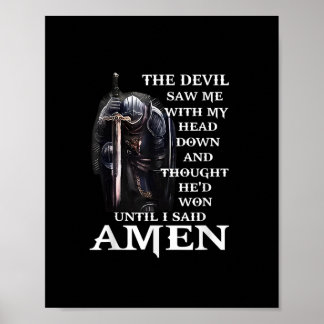 Affiche Le Diable M'A Vu Avec Ma Tête En Bas Jusqu'À Ce Qu