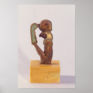 Affiche Le dieu au sujet de, période de Saite