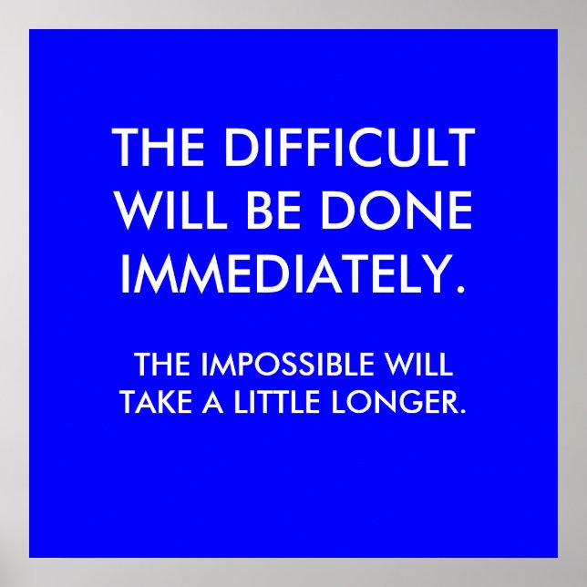 AFFICHE LE DIFFICILE (Devant)