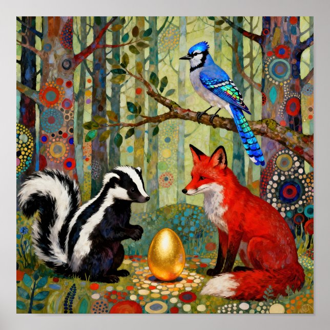 Affiche « Le Dilemme Doré » (Devant)