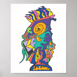 Affiche Le dilemme du lézard