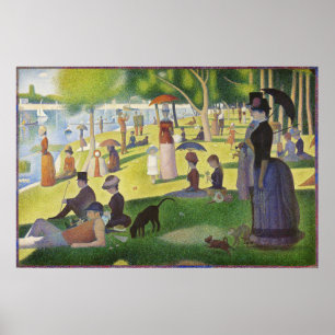 Affiche Le dimanche de Seurat à La Grande Jatte
