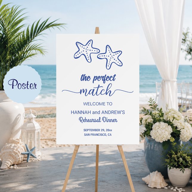 Affiche Le dîner de répétition de la starfish The Perfect  (Créateur téléchargé)