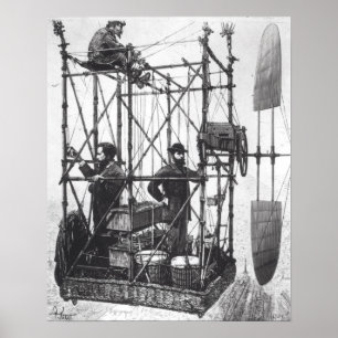 Affiche Le Dirigible