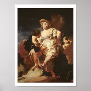 Affiche Le diseur de bonne aventure (L'Indivona), 1740