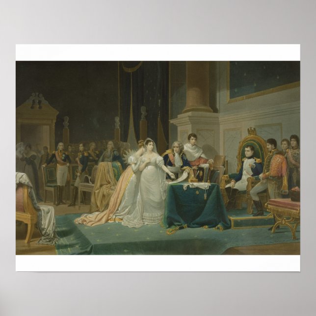Affiche Le divorce de l'impératrice Joséphine (1763-1814)  (Devant)
