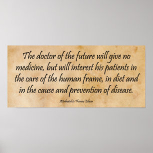 Affiche Le docteur de la future copie