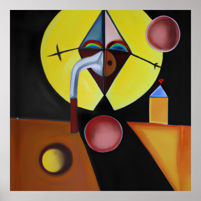 Affiche Le docteur de la peste - Peinture à l'huile (Devant)