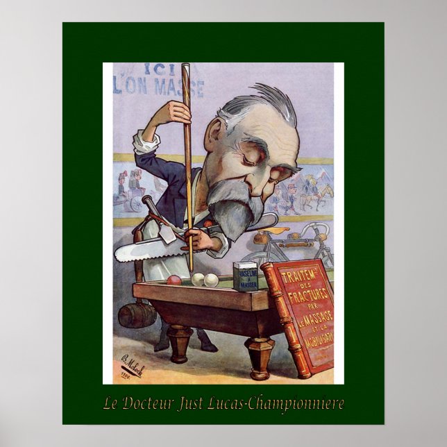 Affiche Le Docteur Lucas-Championnière~ Orthopédie ~ (Devant)