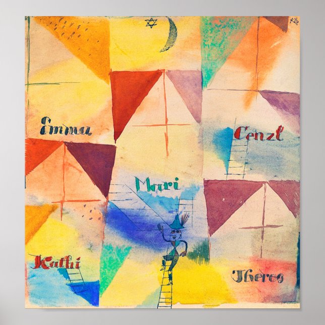 Affiche Le Don Giovanni bavarois, Klee (Devant)