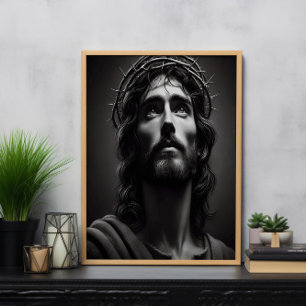 Affiche Le doux regard de miséricorde de Jésus-Christ
