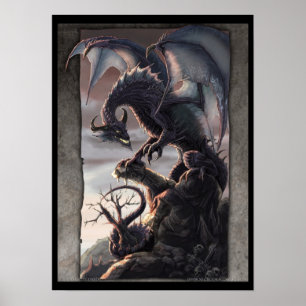Affiche Le dragon crépusculaire