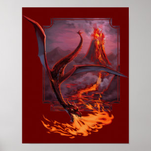 Affiche Le dragon de lave de Cody