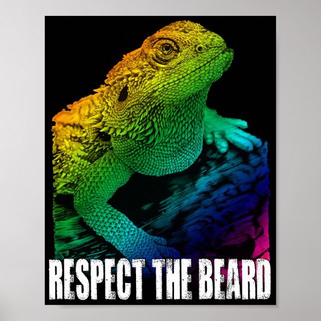 Affiche Le Dragon Porté Respecte La Barbe (Devant)