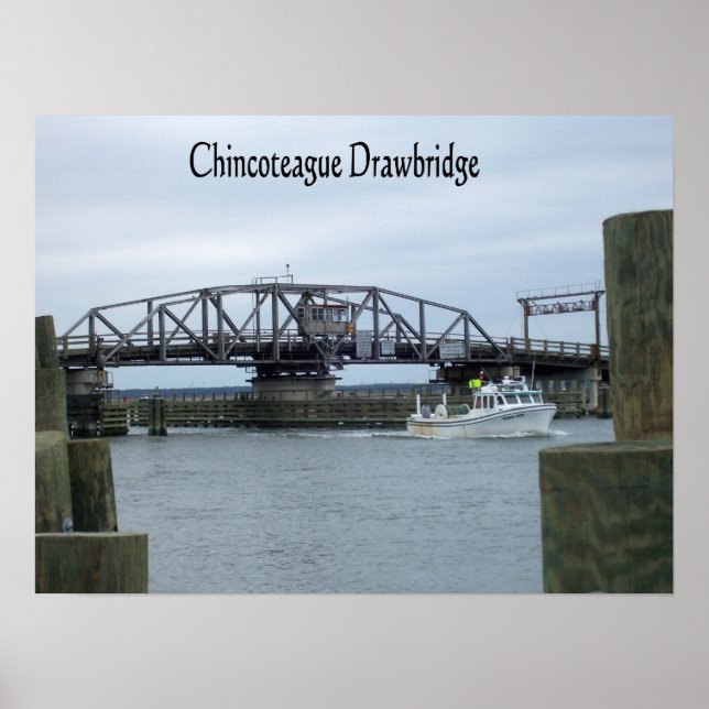 Affiche Le Drawbridge de Chincoteague (Devant)