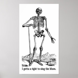 Affiche Le droit de chanter le blues