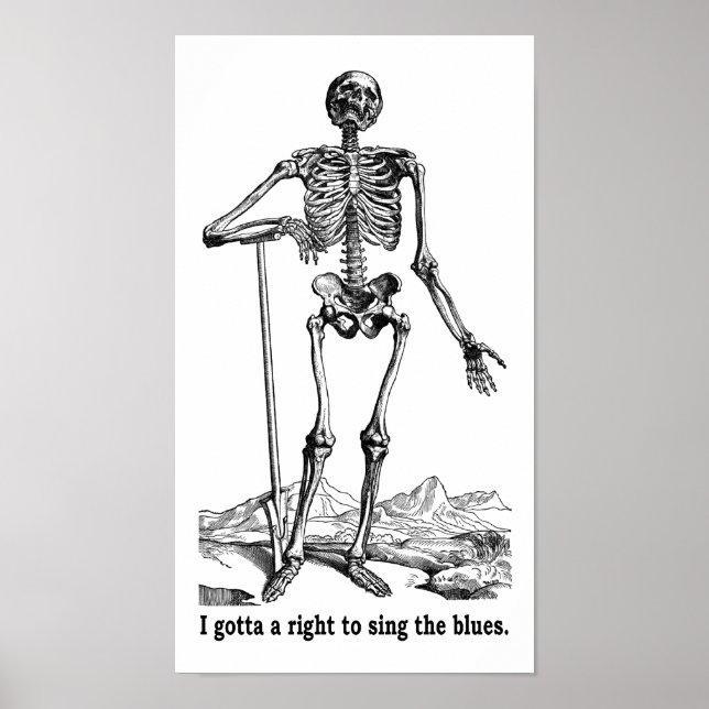 Affiche Le droit de chanter le blues (Devant)