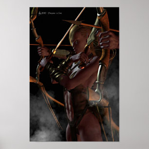 Affiche Le Drow - préparez pour mettre le feu