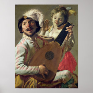 Affiche Le duo, 1628