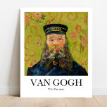 Affiche Le facteur par Vincent van Gogh<br><div class="desc">Le facteur (Joseph Roulin) (1888) par Vincent Van Gogh</div>