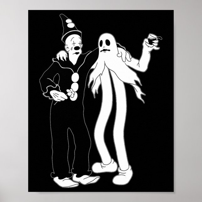 Affiche Le fantôme clown (Devant)